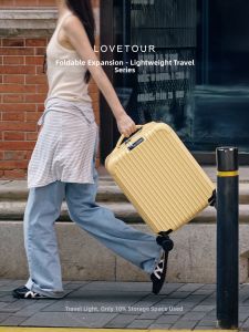 lovetour | Foldable Durable Lightweight Luggage 20 Inch