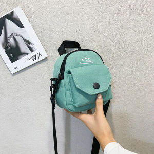 Canvas Shoulder Bag Casual Fashion Mobile Phone Crossbody Bag