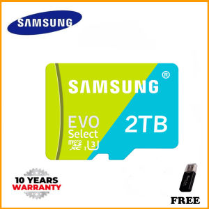 100% Original (Free Card Reader) (Free Shipping) Samsung Memory card Class10 de 128GB 256GB 512GB 1024GB 1TB 2000GB