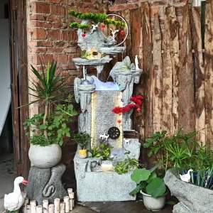 Home decoration items water fountain water fountain indoor feng shui decorative accessories water fountain indoor Chinese style