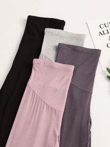 Pregnant Womens Pants Summer Thin Wide-Leg Pants Spring and Autumn Outer Wear Oversized Trousers Ice Silk Leggings Pajama Pants Maternity Summer Dress