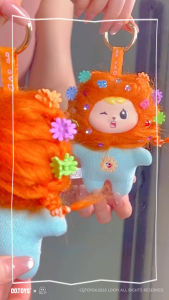 [Ready Stock] 8 PCS Bao-ao Tonys Magic Hair House Plush Blind Box