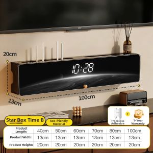 ZEDUO | Drill-Free WiFi Router Storage Box