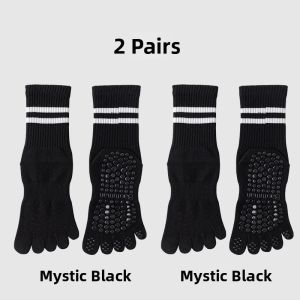 Tuban | Anti-slip Five-fingered Professional Indoor Sports Socks Medium-tube Toe-socketed
