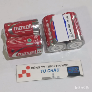 Pin C Maxell Super Power R14P(AR) SIZE C/1.5V/SUM-2 (R14UT/2S) / Giá bán: 1 Cặp (2 Viên)