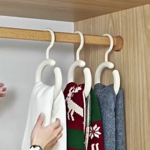 Round Scarf Tie Hanger 360 Degree Non Slip Round Scarf Tie Hanger Wardrobe Expansion Storage