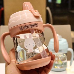 Cốc Cắm Hút Cốc Nước Cho Bé Có Thanh Đeo Tay Chống Trượt Chống Rò Rỉ Cốc Nước Học Uống Cho Trẻ Sơ Sinh Trẻ Nhỏ Cốc Đựng Đồ Ăn Phụ
