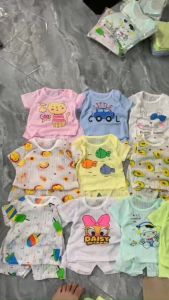 [XẢ KHO ]  BỘ CỘC TAY COTTTON GIẤY MÀU CHO BÉ Y HÌNH  CHO BÉ TỪ 3KG TỚI 15KG