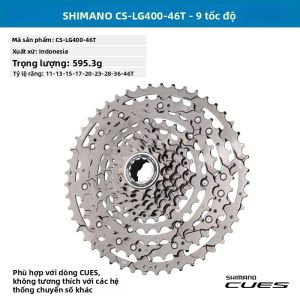 Líp xe đạp leo núi SHIMANO 9-11 tốc độ