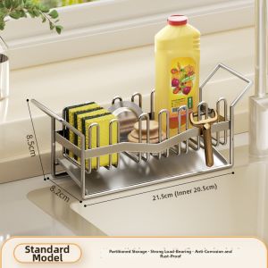304 Stainless Steel Kitchen Organizer Drying Rack