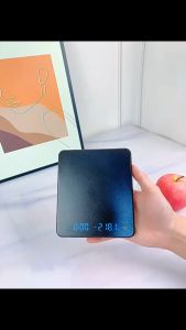 Mini Coffee Nano Coffee Scale with Timer Espresso Scale with Auto Tare Touch Sensor and Silicone Cover