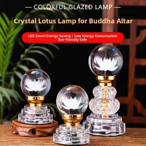 YISHUIGE | Buddhist Lotus Offering LED Light