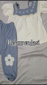 SABEELA - Setelan Anak Guzelin Model Casual Motif Bunga Terlaris / Fashion Oneset Korean Style Terbaru
