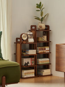 NALANDUOHAO | Childrens Multi-tiered Book Organizer Shelf Narrow and Corner Designed