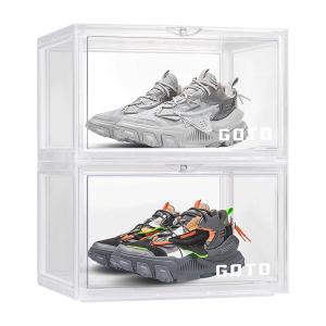 Transparent Side-Opening Anti-Oxidation Shoe Storage Box
