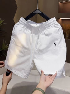 Quần Short Nam Mùa Hè 2025 Nhanh Khô Thoáng Khí Năm Điểm Quần Dài Thường Ngày Thêu Quần Đi Biển Quần Dài Thẳng Cạp Vừa