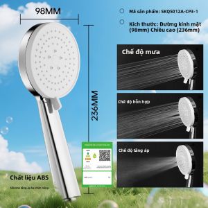 SSWW | Vòi Hoa Sen Cầm Tay có Tính Năng Dừng Nước Một Chạm