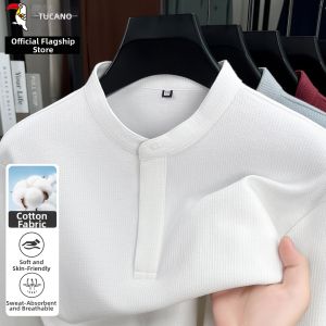 TUCANO | New Spring Traditional Style Stand Collar T-shirt