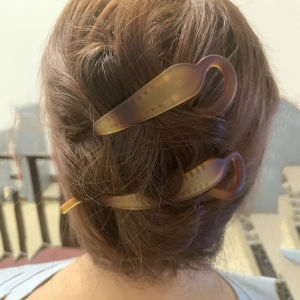 กิ๊บติดผมรูปผลไม้แบนันขนาดเล็ก สไตล์หรูหรา กิ๊บติดผมแบบติดตรง กิ๊บติดผมสำหรับผมสั้น ที่คาดผมสำหรับคุณแม่ สไตล์เกาหลี