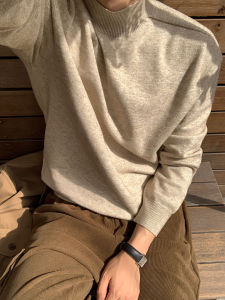 Ssumenam | Autumn and Winter Loose Fit Turtleneck Knit Sweater