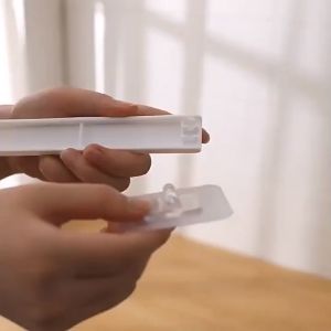 Thanh treo đồ 6 móc dán tường siêu chắc -Lumbley