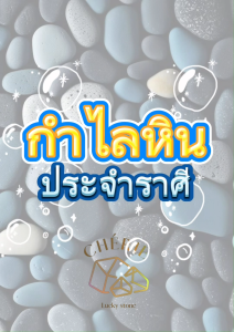 กำไลหินประจำ 12 ราศี(V1) สำหรับคนเกิดราศี กรกฎ-ธนู | สร้อยข้อมือ กำไลหิน Cherie Lucky