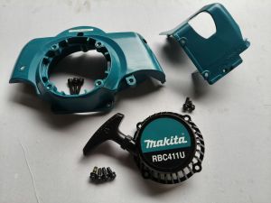 ฝาสตาร์ทเครื่องตัดหญ้า+ฝาครอบเสื้อสูบ+ลานดึง (แยกขาย) เครื่องตัดหญ้า 2 จังหวะ "ยี่ห้อ" มากีต้า Makita RBC411U และ MARUYAMA รุ่น MBC 411U #งานคุณภาพ