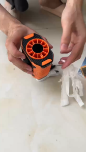 Quạt Kẹp Thắt Lưng M360 - Gió Tuỳ Chỉnh 10 Cấp Pin Khủng 5000mAh Thiết Kế Gọn Nhẹ Có Đèn Pin Tiện Lợi