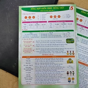 TỜ CÔNG THỨC - TIẾNG VIỆT LỚP 5 (Qbooks)