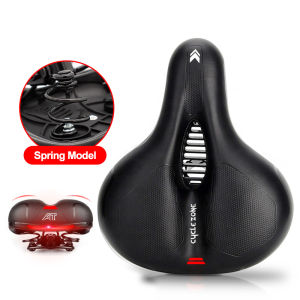 CYCLE ZONE | Comfortable Bicycle Seat Cushion Hollow Breathable Shock-Absorbing Memory Sponge MTB Road Bike Saddle Seat Cycling Accessories