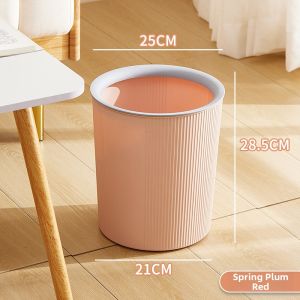 Household Classification Trash Can Plastic Pressure Ring No Lid