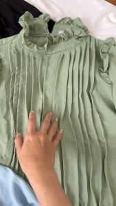 Cromia Blouse / Blouse Korean Style / Atasan Wanita / Atasan Muslim