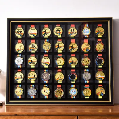 QINGZHI | Wall-mounted Medal Display Frame