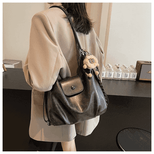 Túi Đeo Vai Nữ Dung Tích Lớn Túi Đeo Chéo Túi Tote Túi Đi Làm Túi Đeo Chéo Có Khóa Kéo Túi Đeo Vai Bằng Da PU