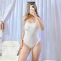 sando bodysuit knitted women's knitted body suit One piece bodysuit fits small to semi large. 