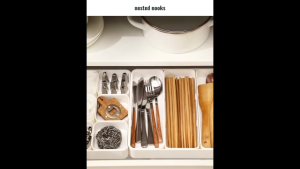 Extendable Kitchen Spoon Fork Knife Chopsticks Cutlery Storage Expandable Organizers Dividers Grids Drawer Organizer
