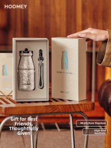 HOOMEY | Gift for Friends Insulated Titanium Cup