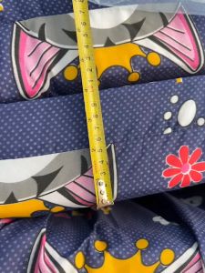 ที่นอนปิคนิคหนา 4 นิ้ว 5 ฟุต 150x195 cm พร้อมหมอน 2 ใบ ลายสัตว์น่ารัก คุณภาพสูง