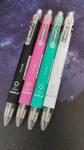Multicolor Pen 6 In 1 Ballpoint Pen & 0.5mm Mechanical Pencil Lead: Korean School Supplies for Enhanced Productivity