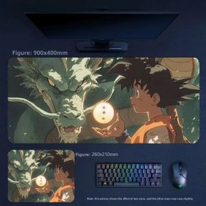 Bandai | Office Multi-Size Non-Slip Rubber Mouse Pad High Quality Printing Animation Dragon Ball Goku Series Rubber Non-slip Mouse Pad