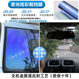 Car Window Film Nano High Thermal Insulation and Sun Protection Excavator Truck Front Windscreen UV Protection 1 M Whole Car Glass Protector