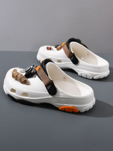 Mens Summer Outdoor Sandals 2024 New Style Anti-slip Casual Driving Slippers Beach Shoes Open-Toe Comfortable Lightweight EVA