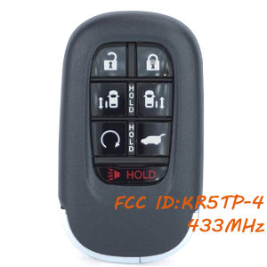 DIYKEY KR5TP-4 433MHz Smart Remote Car Key Fob for Honda Odyssey 2025 2026 7812D-TP-4 4A Chip 7 Buttons