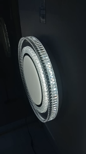 EASYLITE - Biglite model 8809 acrylic Tri-color LED low ceiling 27Wx2 fits for hallways bedrooms and living spaces.