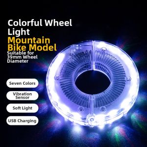 RockBros | Flash Decorative Hub Light for Balance Bikes and Mountain Bikes