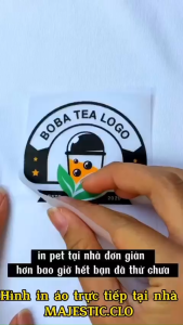 [In Ủi Nhiệt  Yêu Cầu] Hình Ép Nhiệt Decan Logo In PET Theo Yêu Cầuủi áo đơn giản bằng bàn ủi tại nhà.