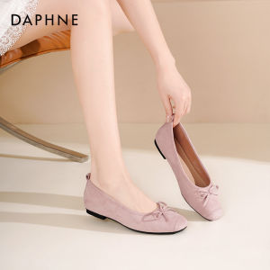 Daphne | Comfortable Light Red Flat Shoes