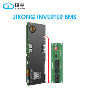 JIKONG BMS V19 8S/16S 24V 48V 100A 150A 200A 300A LiFePo4 Li-Ion Battery  Household Energy BMS to Inverter Active balancer 1A 2A
