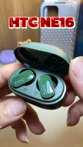 HTC NE16 TWS Earbuds Bluetooth 6.0 AI Real-time Translation (135 Languages) Smart Call Noise Cancellation Lightweight & Travel-Ready Great for Workouts & Business Trips