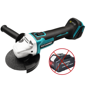Brushless 125mm Cordless Electric Angle Grinder Rechargeable Polishing Machine Cutting Tools For Makita 18V Battery(No Battery)